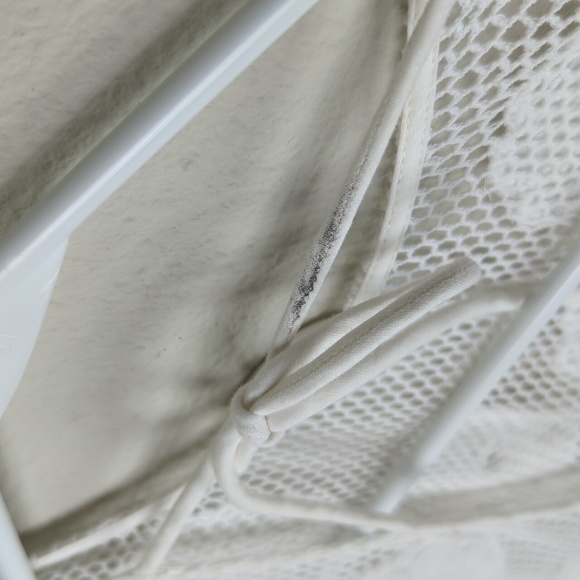 Show Me Your Mumu Castaway Cover Up Women's Small White Dress - Picture 12 of 16